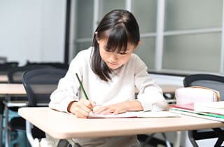 自信が生まれる小テスト結果でのクラス分け